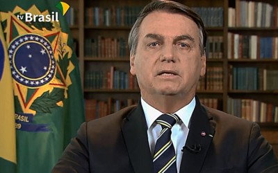 Pronunciamento do presidente Jair Bolsonaro